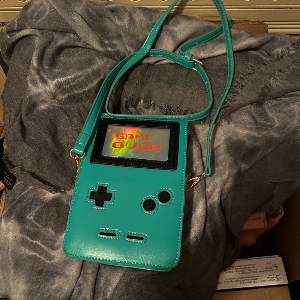 Teal Crossbody Bag